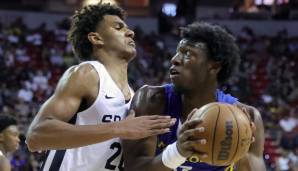 James Wiseman feiert in der Summer League sein Comeback auf der NBA-Bühne.