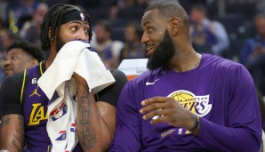 Nach der Verletzung von Anthony Davis stehen die Los Angeles Lakers vor schwierigen Wochen.