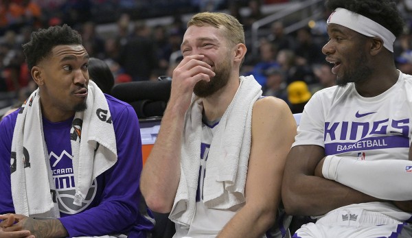 Die Kings haben gut lachen: Gegen die Clippers feiern Domantas Sabonis und Co. einen Blowout-Sieg.