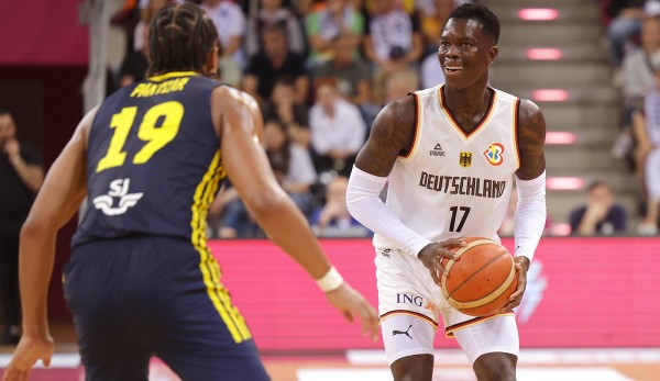 Dennis Schröder war beim Sieg über Schweden mit 17 Punkten deutscher Topscorer.