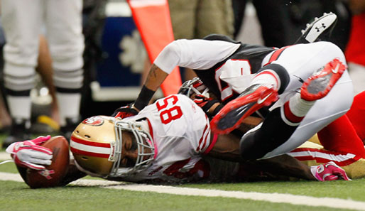 Auch Tight End Vernon Davis hat es bei den San Francisco 49ers nicht leicht