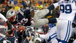 Patriots-RB LeGarrette Blount war gegen die Colts der überragende Mann auf dem Platz