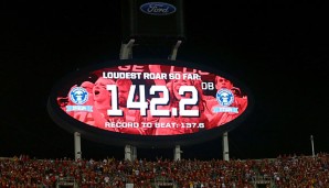 Die Fans der Chiefs stellten einen neuen Lautstärke-Weltrekord auf