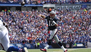Tom Brady und die New England Patriots hatten gegen Jacksonville keine großen Probleme