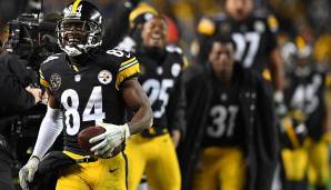 Wide Receiver, AFC: Antonio Brown, Pittsburgh Steelers