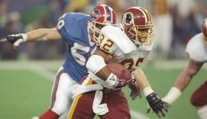 9. Super Bowl XXVI (Januar 1992): Washington Redskins vs. Buffalo Bills 37:24 (61 Punkte insgesamt).