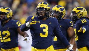 12. Pick - Green Bay Packers: Rashan Gary, DE/DT, Michigan.