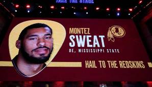 26. Pick - Washington Redskins (Trade mit den Colts): Montez Sweat, Edge, Mississippi State.