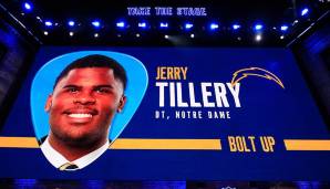 28. Pick - Los Angeles Chargers: Jerry Tillery, DT, Notre Dame.