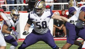 31. Pick - Atlanta Falcons (Trade mit den Rams): Kaleb McGary, OT, Washington.