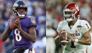 Week 2 - Lamar Jackson (Ravens) vs. Kyler Murray (Cardinals): Die Zukunft der Quarterback-Position? Zwei extrem mobile QBs unter sich in Week 2.