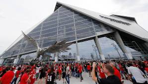 13. Atlanta Falcons - Fan-Ausgaben: 23 - Social-Ranking: 9 - Auswärts-Auftritte: 14.