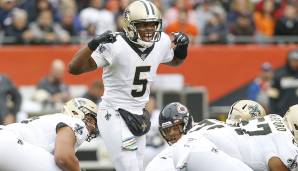 Teddy Bridgewater, QB, Saints. Bridgewater hatte gegen eine sehr schwere Defense ein weiteres Spiel ohne gravierende Fehler - und legte einige sehenswerte Big Plays auf! Er hat sich als die perfekte Übergangslösung entpuppt.