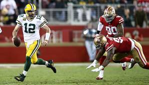 Die Packers benötigen in San Francisco ein weiteres starkes Spiel von Aaron Rodgers.