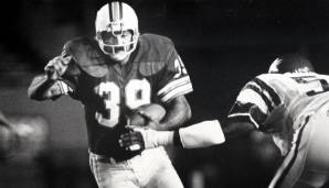 Larry Csonka (Dolphins) 1973: Als Titelverteidiger überwanden die Dolphins die Raiders dank einer Meisterleistung vom Star-Fullback. Csonka lief für 117 Yards (29 CAR) und erzielte 3 Touchdowns.