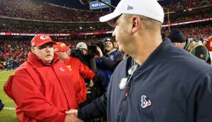 Texans-Head-Coach Bill O'Brien musste Andy Reid letztlich gratulieren. Die vielleicht entscheidende Frage in Houston lautet jetzt mal wieder: Ist O'Brien der richtige Head Coach?