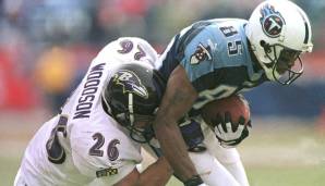 Rod Woodson zu den Ravens (1998): Trotz zehn Jahren in Pittsburgh schloss er sich den Ravens an. In Baltimore verpasste er in vier Jahren kein Spiel, spielte drei Mal im Pro Bowl, fing 20 Interceptions und gewann 2000 den Super Bowl.