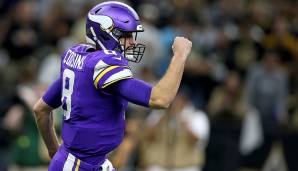 3. Kirk Cousins, Quarterback, Minnesota Vikings - Cap Hit 2019: 29 Millionen Dollar.