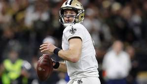 Drew Brees führt die All-Time-Passing-Liste mit 80.358 Yards an.