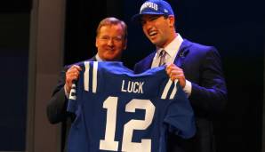 2012: Andrew Luck - Quarterback, Indianapolis Colts. Nach dem Ende der Manning-Ära war Luck so etwas wie der Auserwählte. Eine große Ära folgte trotz seiner Extra-Klasse nicht, da er sehr oft verletzt war und 2019 die Karriere vorzeitig beendete.