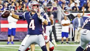 Jarrett Stidham muss große Fußstapfen in New England füllen.