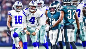 Dak Prescott und die Dallas Cowboys werden mit den Philadelphia Eagles um die Krone der NFC East kämpfen.