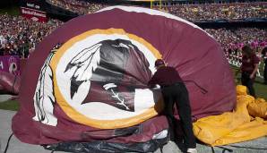 Seit Jahren ein Politikum: Logo und Name der NFL-Franchise Washington Redskins.