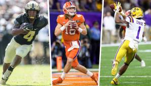 Rondale Moore, Trevor Lawrence und Ja'Marr Chase zählen zu den Top-Talenten im Draft 2021.