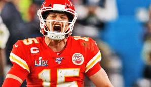 Patrick Mahomes und die Kansas City Chiefs wollen einen in der NFL seltenen Repeat schaffen.