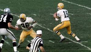 Super Bowl II (1968): GREEN BAY PACKERS schlagen Oakland Raiders 33:14