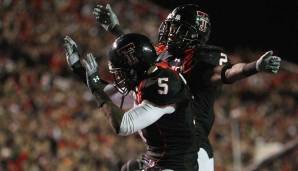 2. Michael Crabtree (2008, Texas Tech, Big 12) - 13 Spiele, 134 Receptions, 1962 Receiving Yards, 22 Receiving Touchdowns