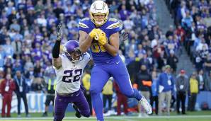 HUNTER HENRY (Tight End): 3 Jahre / 37,5 Millionen Dollar bei den New England Patriots (vorheriges Team: Los Angeles Chargers)