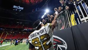 14.: MARCUS DAVENPORT (ED, Saints) - Solider Pass-Rusher, mehr allerdings noch nicht. In New Orleans bislang nur ein Rotationsspieler, die Saints glauben aber weiter an Davenports Potenzial. Option: gezogen.