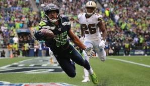 4. Seattle Seahawks (Tyler Lockett und DK Metcalf): Klar definierte Rollen in beiden Fällen: Lockett ist der agile, explosive Receiver, der aus dem Slot spielen kann und eine der gefährlichsten Big-Play-Waffen der Liga über die letzten Jahre war.