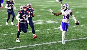 Stefon Diggs derweil war nach seinem Trade zu den Bills ein ligaweiter Top-5-Receiver in der vergangenen Saison. Ein herausragender Route Runner, der einen maßgeblichen Anteil an der explosiven Bills-Offense hatte.