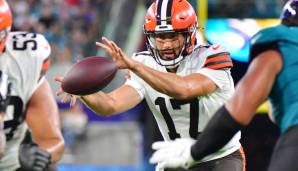 KYLE LAULETTA (Quarterback, Browns): 19/27 für 212 Yards und zwei Touchdowns. Lauletta hatte eine der besten QB-Statlines des Wochenendes. Hält er dieses Niveau, dürfte ihm ein Kaderplatz sicher sein - bei den Browns oder anderswo.