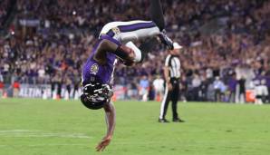 Lamar Jackson erzielte den entscheidenden Touchdown im vierten Viertel.