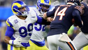 Defensive Tackle: Aaron Donald, Los Angeles Rams - Win Shares: 2,3 Siege