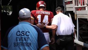 RYAN FITZPATRICK (QB, Football Team): Fitzmagic in Washington? Noch nicht. Der Quarterback verletzte sich gegen die Chargers an der Hüfte und könnte nun ausfallen. Backup Taylor Heinicke hinterließ zudem einen guten Eindruck.