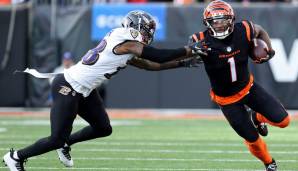 VERLIERER - DEFENSE, Ravens: Baltimore kassierte im Kampf um den Division-Titel gegen die Bengals 575 Yards und 41 Punkte. Die Ravens - Ausfälle hin oder her - waren defensiv komplett überfordert und müssen nun um die Playoffs zittern.