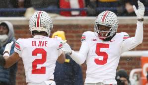 Chris Olave und Garrett Wilson von Ohio State gehören zu den besten Receivern im NFL Draft 2022.