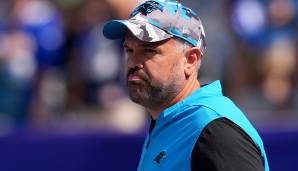 Die Carolina Panthers haben Head Coach Matt Rhule entlassen.