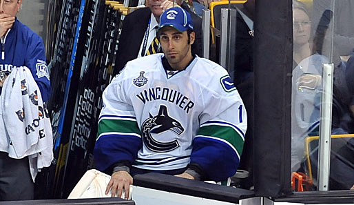 Saß in der Schlussphase von Spiel 4 auf der Bank: Canucks-Goalie Roberto Luongo