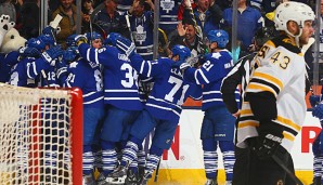 Overtime-Erfolg: Toronto bejubelt den goldenen Treffer zum Sieg über die Bruins