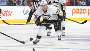 Patric Hornqvist setzte beim Pens-Sieg gegen Minnesota den Schlusspunkt