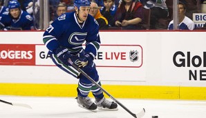 Shawn Matthias traf beim Sieg der Canucks gleich drei Mal