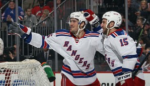 Top-Favorit: Die Rangers um James Sheppard gehen als Nummer 1 in die Playoffs.