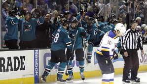 Die San Jose Sharks stehen erstmals in den Stanley-Cup-Finals