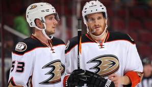 Der Münchener Korbinian Holzer ist bei den Anaheim Ducks aktiv