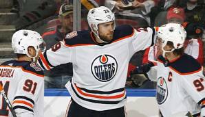 Leon Draisaitl glänzte für die Edmonton Oilers mit drei Assists.